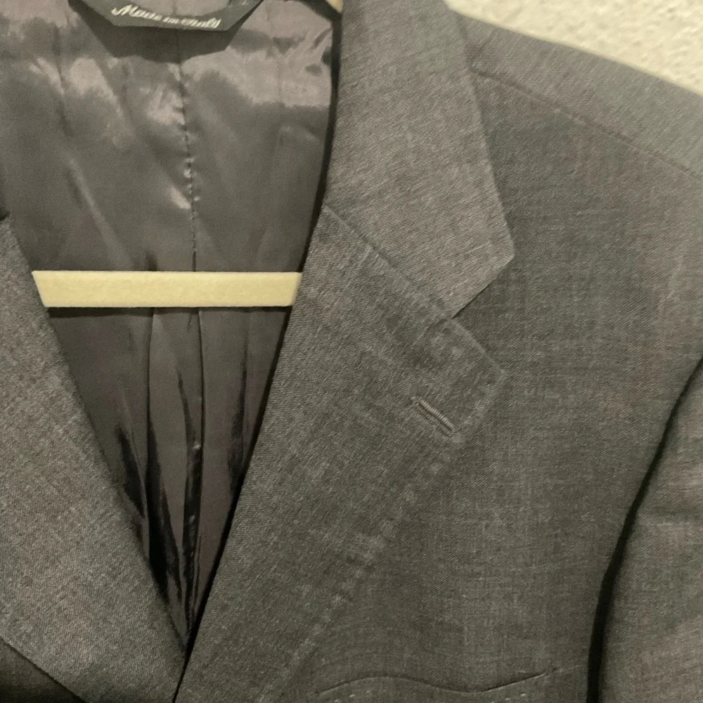Alexander McQueen x Loro Piana Charcoal Blazer
